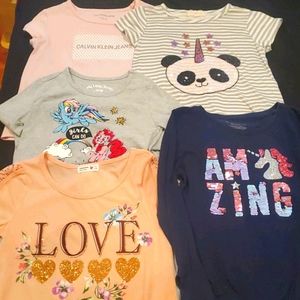 Girls shirt lot size 7-10